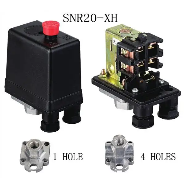 (1Hole or 4Holes) Air Pressure Switch for compressor
