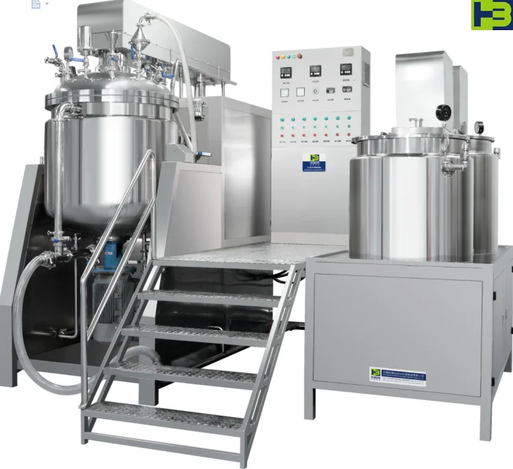 Factory direct sale high quality body lotion making machine