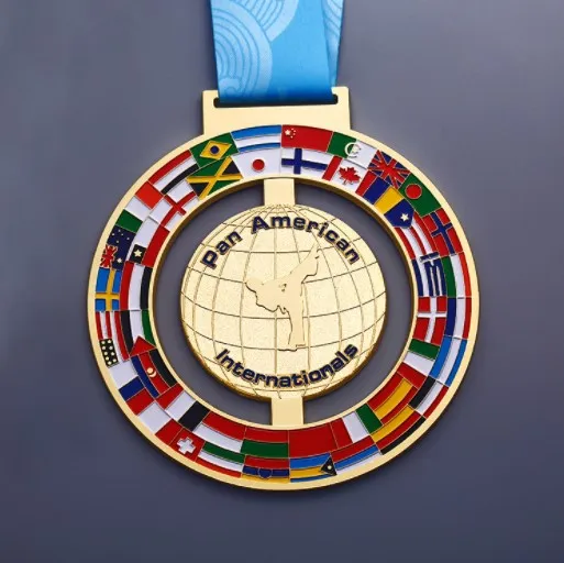 Customized Basketball Soccer Cup Brass Awards China Medals and Trophies