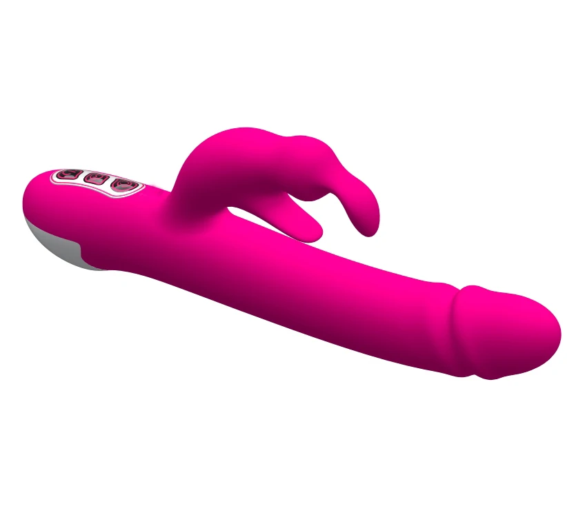popular multi-speed vibrator, waterproof silicone USB rechargeable vibrator G-spot stimulator vibrating wand massager for women