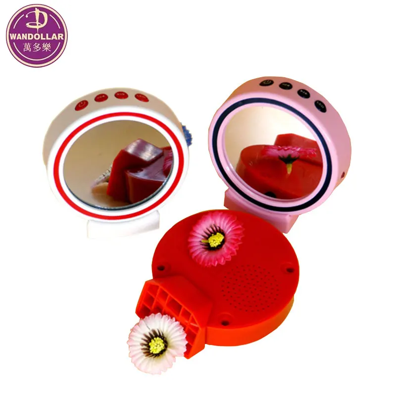 Led Makeup Vanity Mirror Flashing Light Lamp Bluetooth Speaker