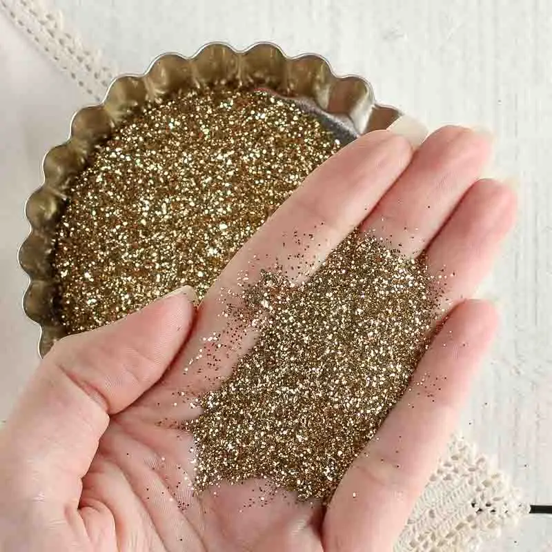 Factory Colorful Wholesale Biodegradable Glitter Powder Crafts Glitter Nail Glitter