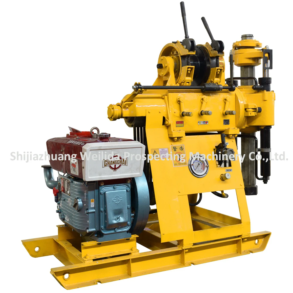 2018 popular hydraulic diesel engine soil drilling machine