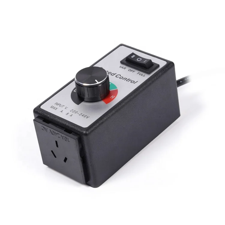 wholesale Australic socket 240V 3 phase variable speed shaded pole gear ac synchronous motor speed control controller