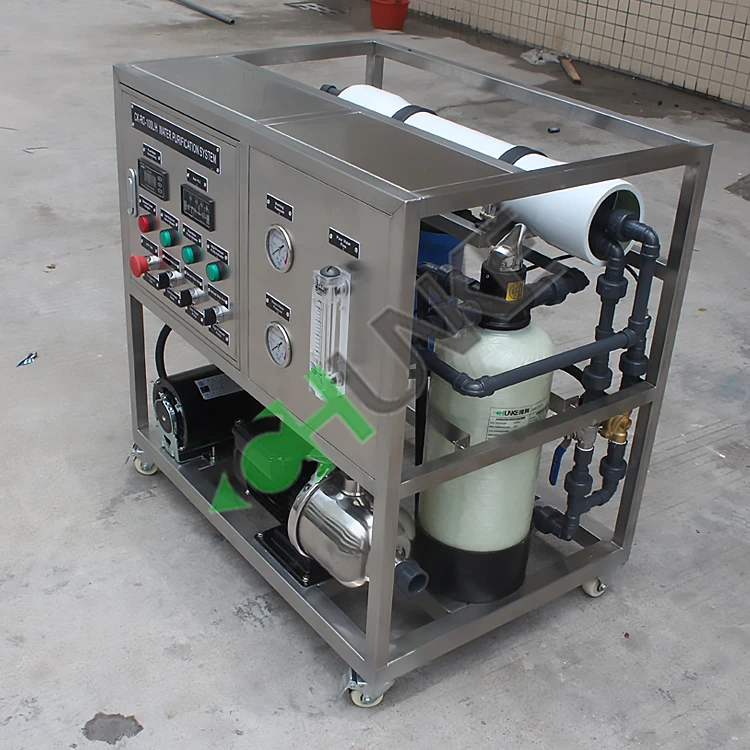 Sea Water Purifiers for Home 2TPD Distillation Equipment Small RO Seawater Desalination Plant for Ship