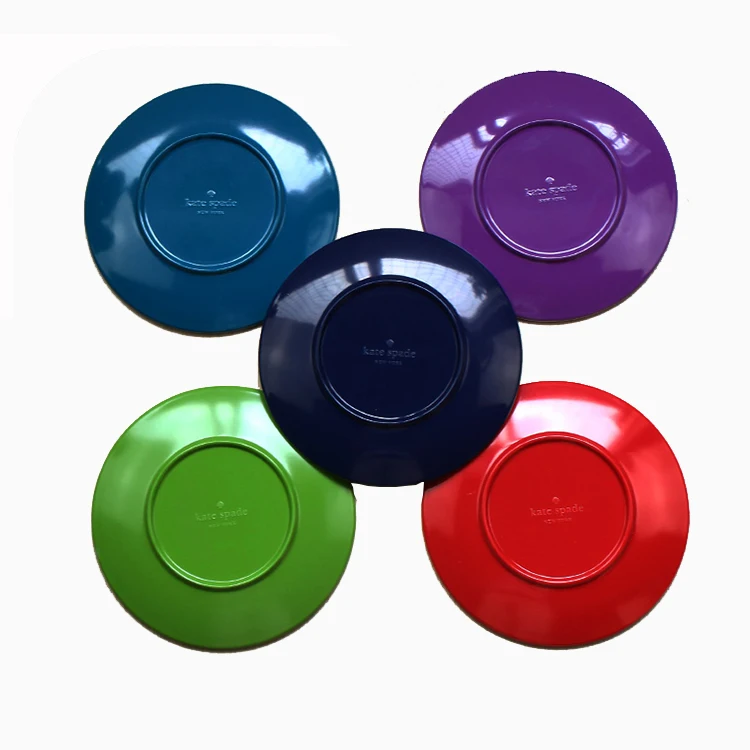 Изготовленная на заказ печатная небьющаяся посуда антиквариат тарелка для посуды