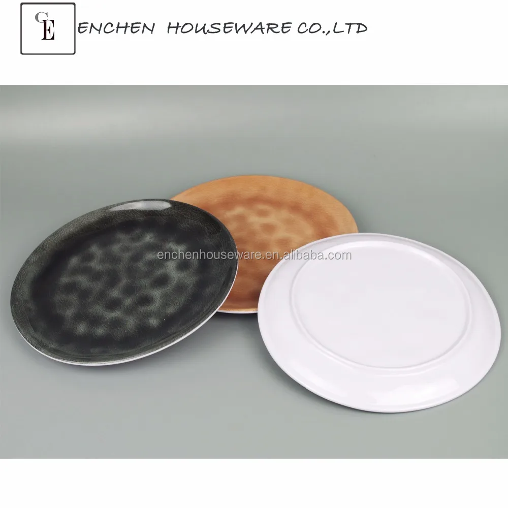 New Fashion Low Price Stone Pattern Melamine Dinnerware Plates Melamine Dish China  Suppliers