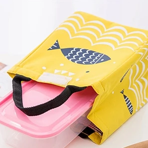 High quality large capacity 600D oxford tote thermal bag for lunch box