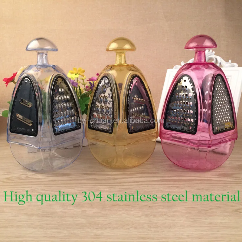 Four Surface Glide Technology 4-Sided Boxed Grater vegetable potato cheese grater