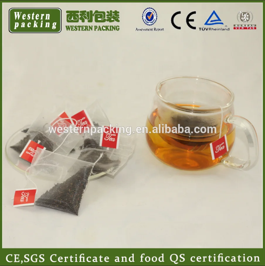 Mesh Nylon Tea Bags packing machine, pyramidal Nylon Tea packing machine