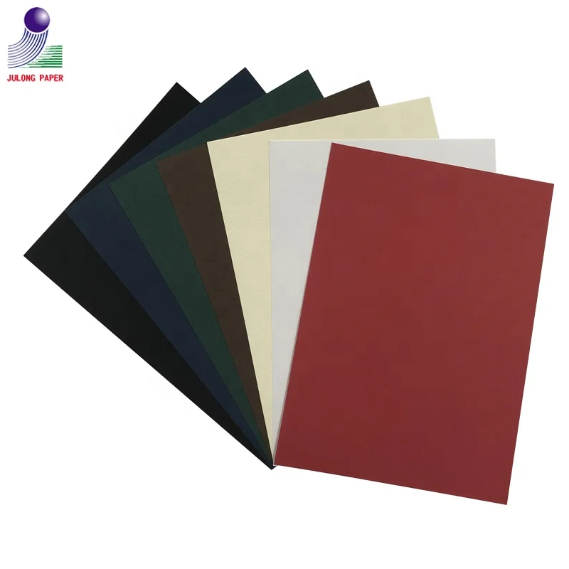 Яркая текстурированная картонная обвязочная Обложка из льна и кожи, картонная бумага