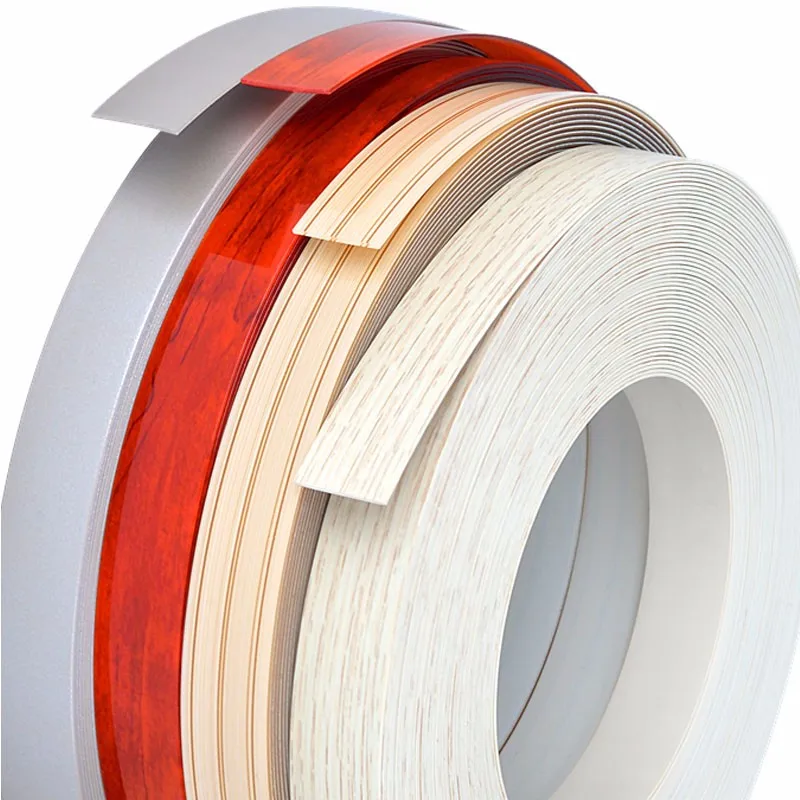 High Quality Multi Colors 10mm  pvc edge banding for school desk and Table and chair