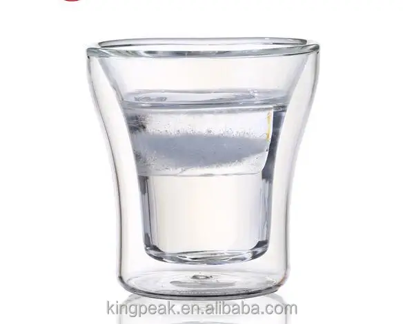 Стеклянные кружки для кофе или чая, термоизолированные чашки с двойными стенками, стеклянная посуда для латте, капучино, эспрессо, стаканы для питья с двойными стенками