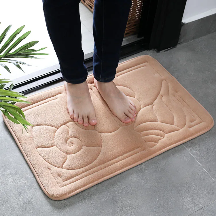 Non-slip protection buy small square bathroom mat online bathroom foot mat