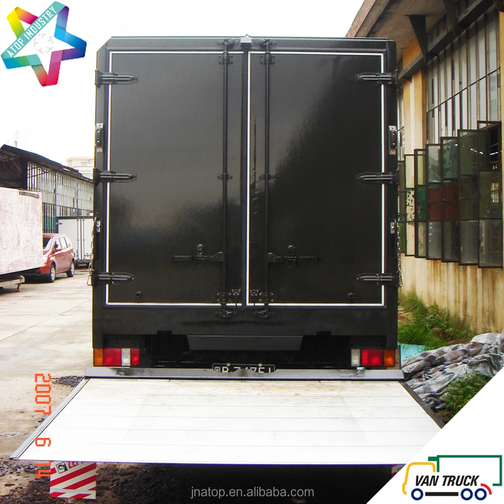 4.3m express delivery truck body 3.5T dry cargo van