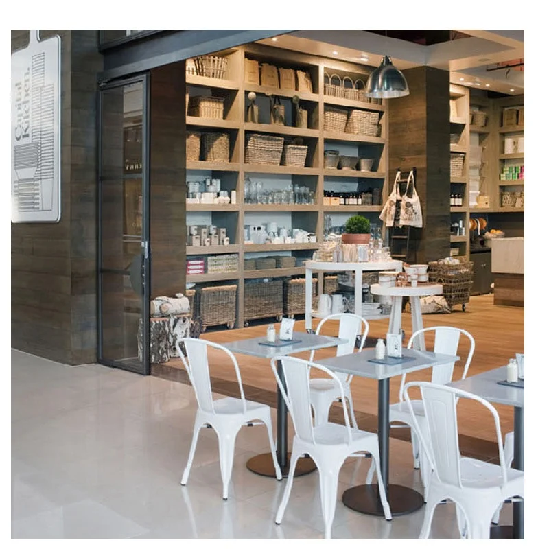 comedor space saving furniture 28 inch chrome rims wholesale metal modern industrial chairs