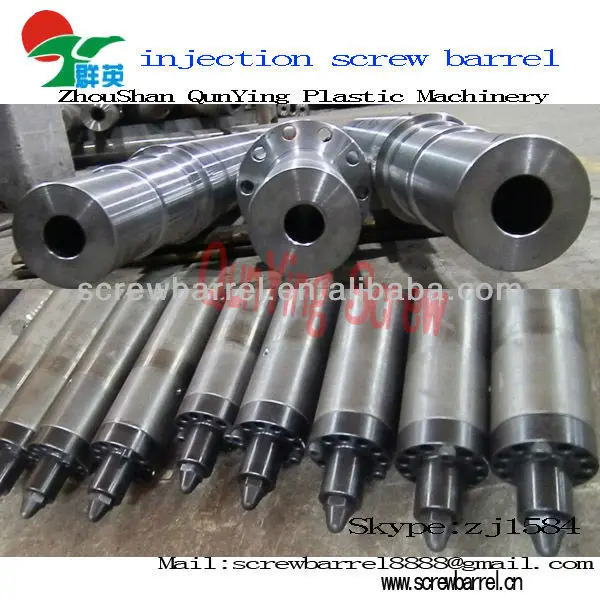 bimetallic screw and barrel for injection moulding machine