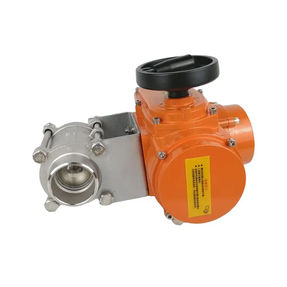 Normal Temperature Electric Control Valve Withe Electric Actuator Standard Ball VALVES Valve Automation Medium Temperature 30s