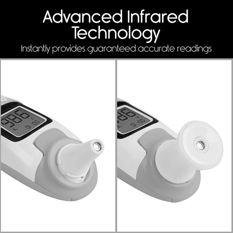 Medical Portable Digital Body Ear Forehead Infrared Thermometer