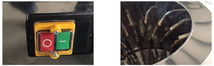 
30 type small size bird quail plucker machine slaughter equipment 