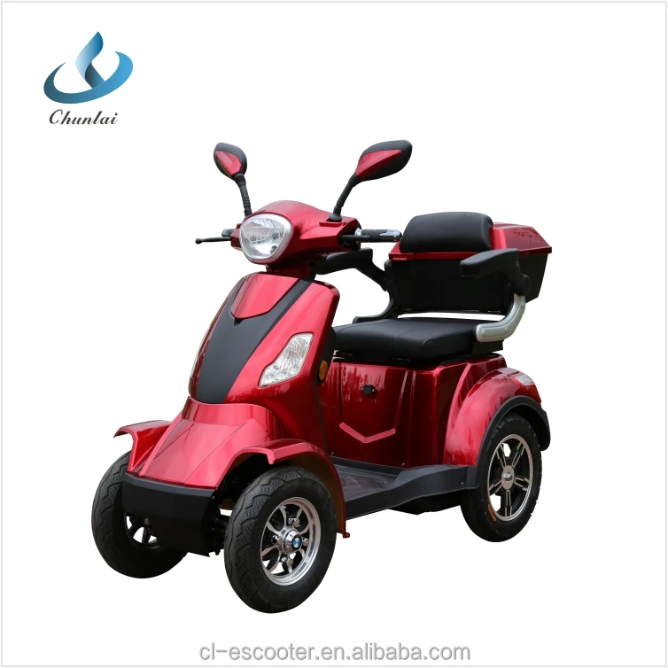 60 В 1000 Вт Новый 4-колесный Электрический скутер для пожилых