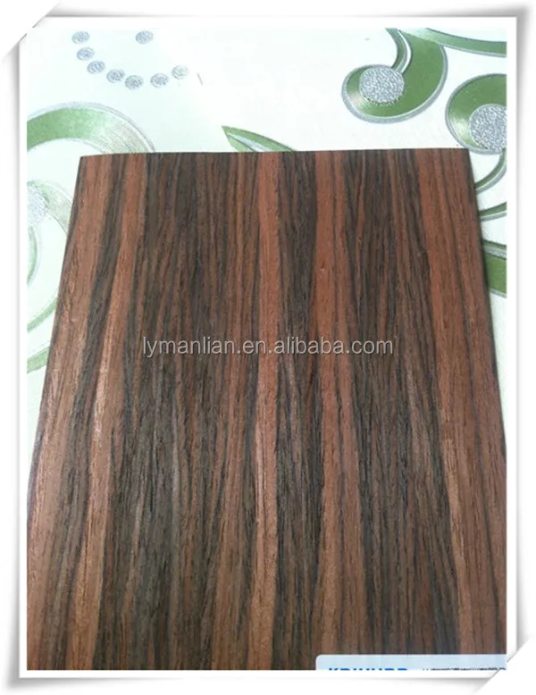 Черный эбеновый шпон/эбеновый шпон macassar/инженерный деревянный шпон для дверной облицовки