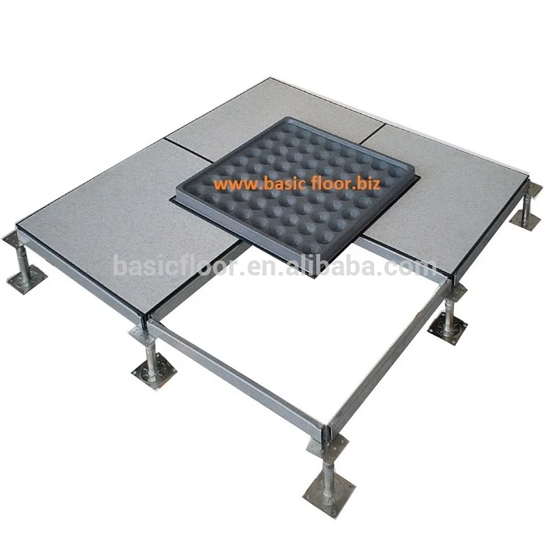 
Latest style high quality anti static panel stringered raised floor 