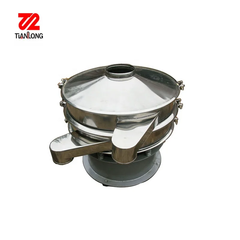 Sieving Zinc Dust Rotary Vibrating Sieve Machine