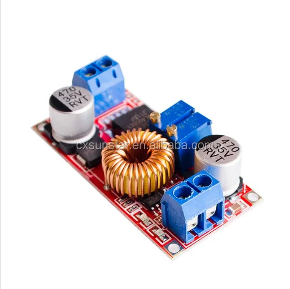 5A DC to DC CC CV Lithium Battery Step down Charging Board Led Power Converter/ Lithium Charger Step Down Module
