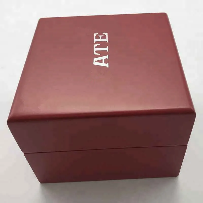 Простая красная одиночная коробка для умных часов, Индивидуальная коробка для часов, упаковка, Подарочная коробка для часов, коробка для часов с пользовательским логотипом для женского браслета