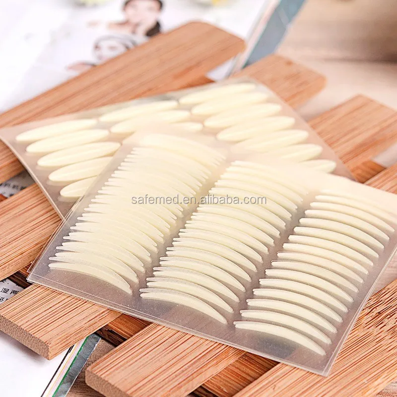 Skin color Makeup Invisible Double Eyelid Tape Stickers 26mm x 3mm