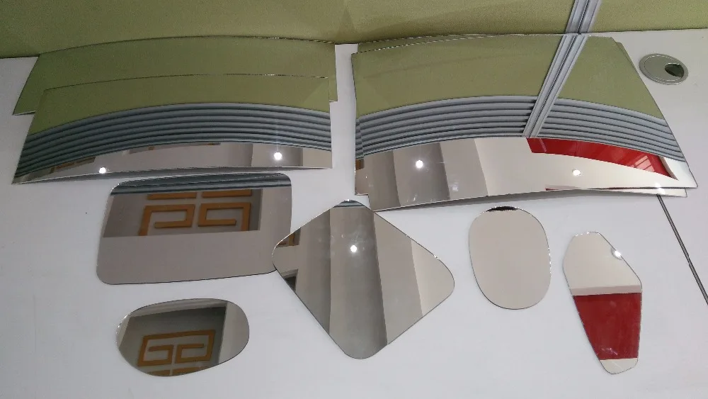 
 Круглое вогнутое зеркало FoldableLleather с сертификатом  