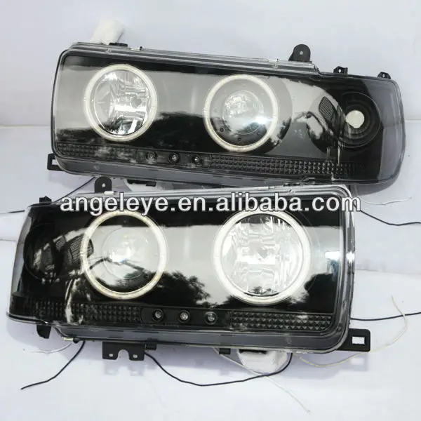 прадо 4500 lc80 fj80 привело глаза ангела головная лампа 1990-1997 год черный v2