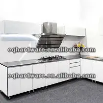 Wholesale Customized low MOQ Cabinet Project OEM Modular Stainless Steel 304 Kitchen for home
