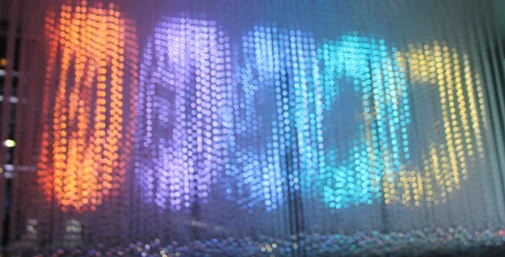NEW LED-3D Curtain Screen LED display screen