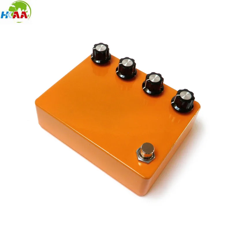 
China OEM factory CNC machining precision aluminum guitar effects pedal with good quality 