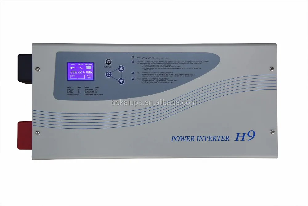 China Supplier 3000w Off Grid Solar Inverter home ups power inverter for home with complete solar system