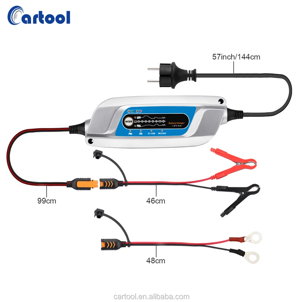 3 Steps Full Automatic Intelligent CAR BATTERY CHARGER 6V 12V