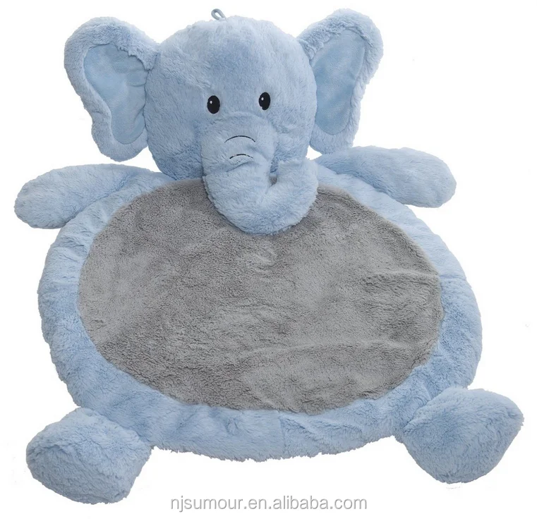 baby toy Mary Meyer Best Ever Elephant Baby play Mat (Blue)