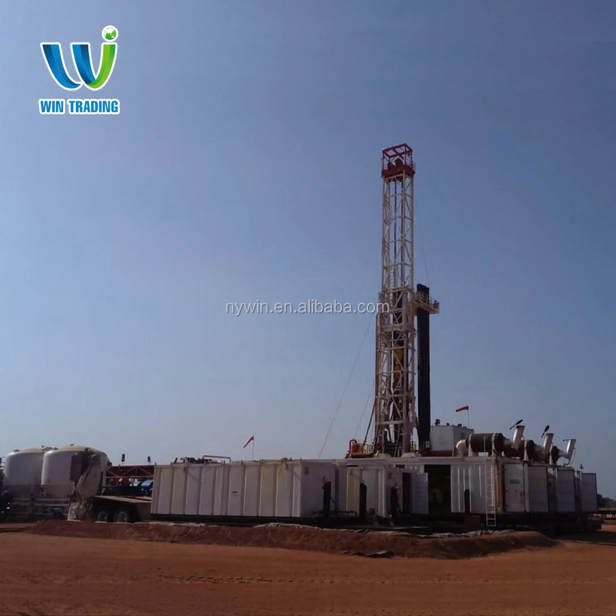 RG API Standard Oil Field Used Oil and Gas Well Bore Hole Truck Mounted Mobile 1200HP 4000M Drilling and Workover Rig