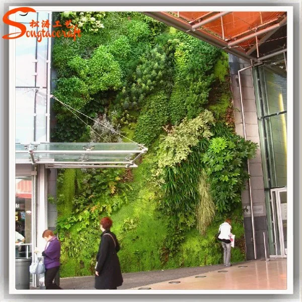 garden vertical artificial green wall new product fake plant wall green wall for sale
