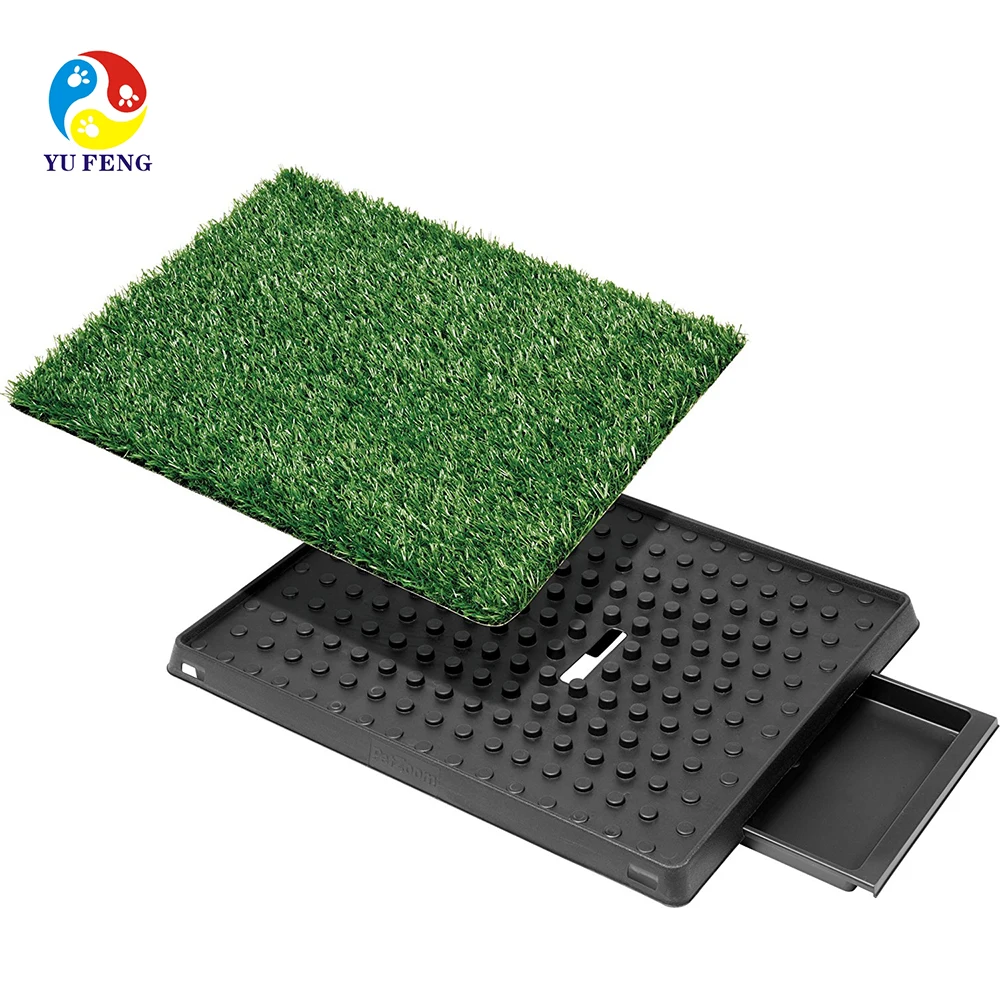 
PetZoom Pet Park Indoor Pet Pee Potty Patch with Tray 