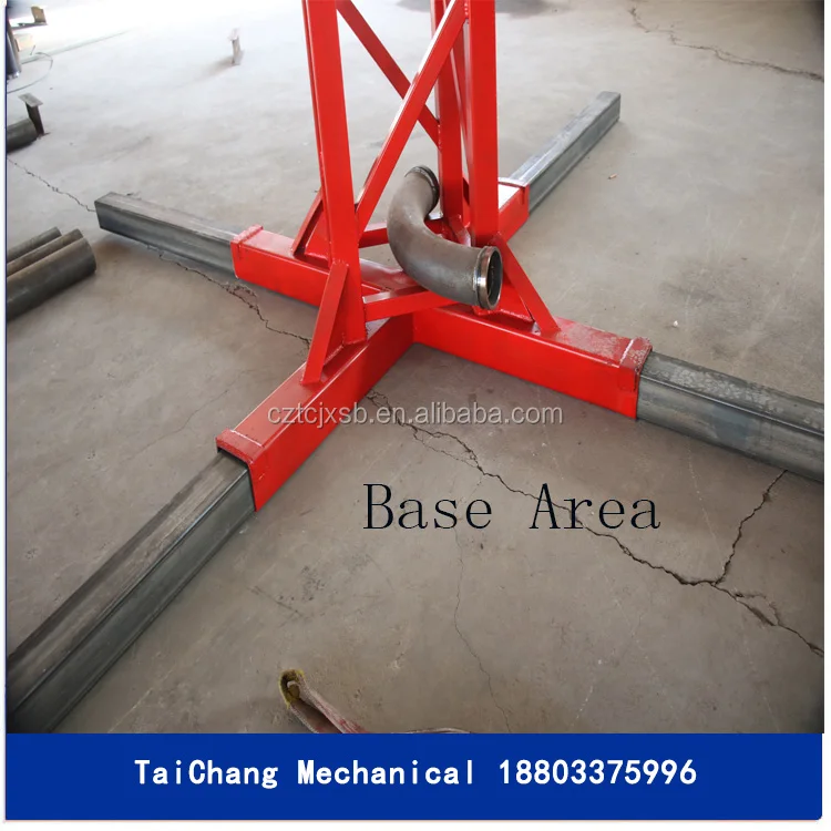 
Building and small construction equipment 12m concrete placing boom for sale 