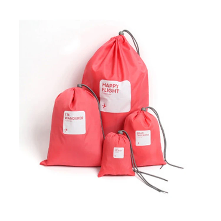 Promotional eco friendly shoes drawstring bags