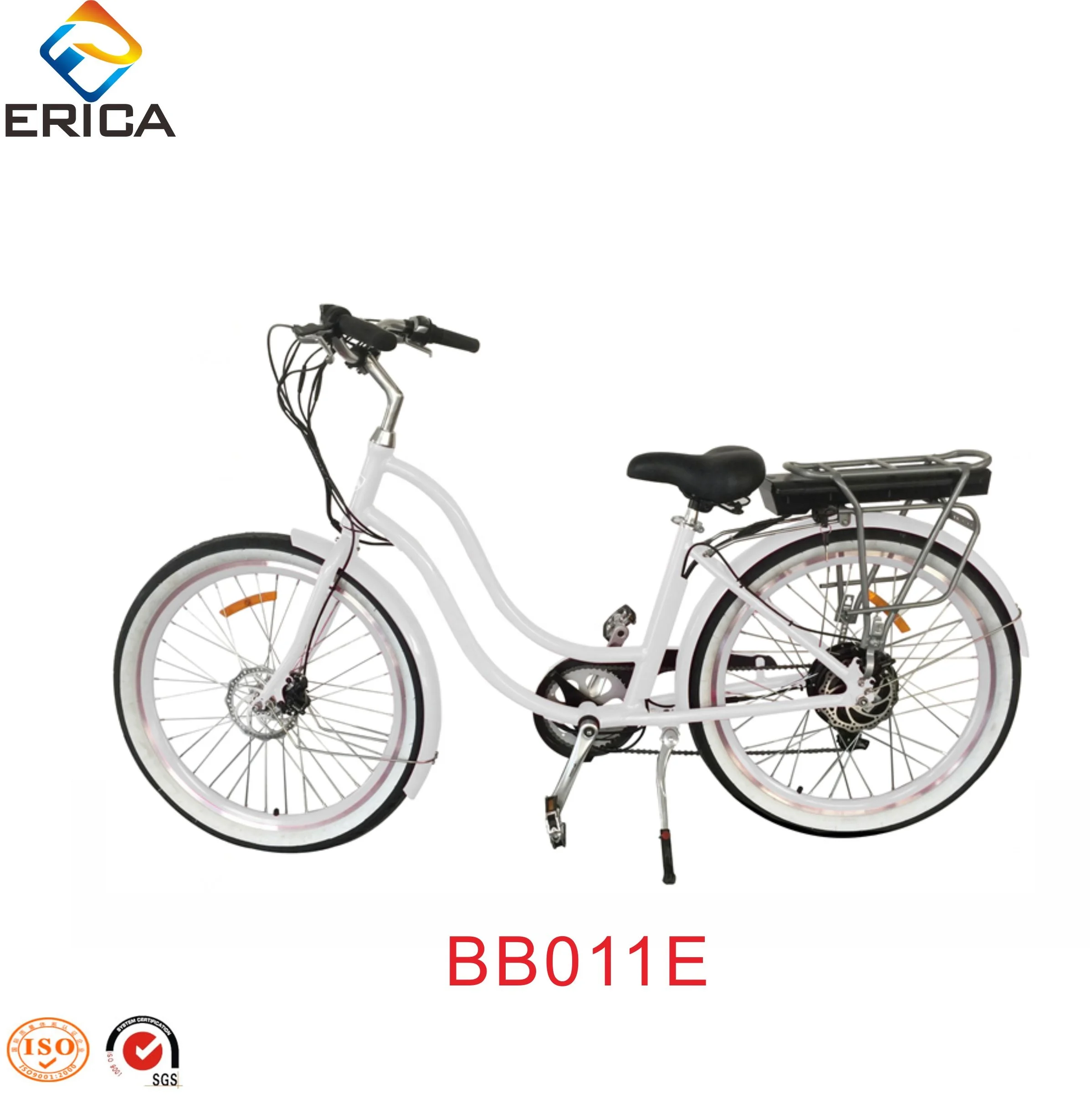 Горячая Распродажа 26 дюймов сплав Электрический велосипед 48V 500W Bafang CST мотор Пляжный круизер для электрического велосипеда