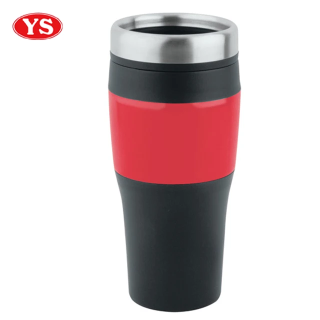 eco friendly 14oz double wall insulated coffee tumbler auto mug