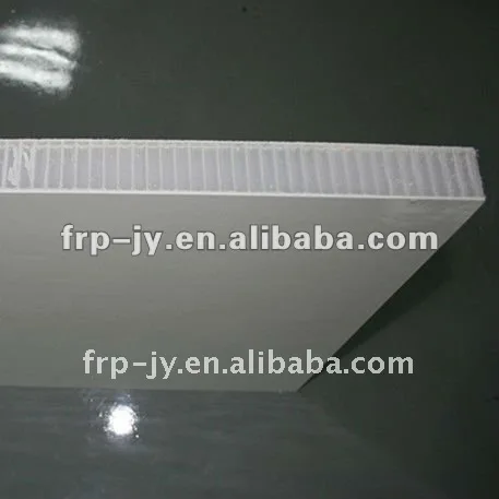 
High Gloss Fiberglass FRP PP Honeycomb Sandwich Panels for Commercial Truck Building 