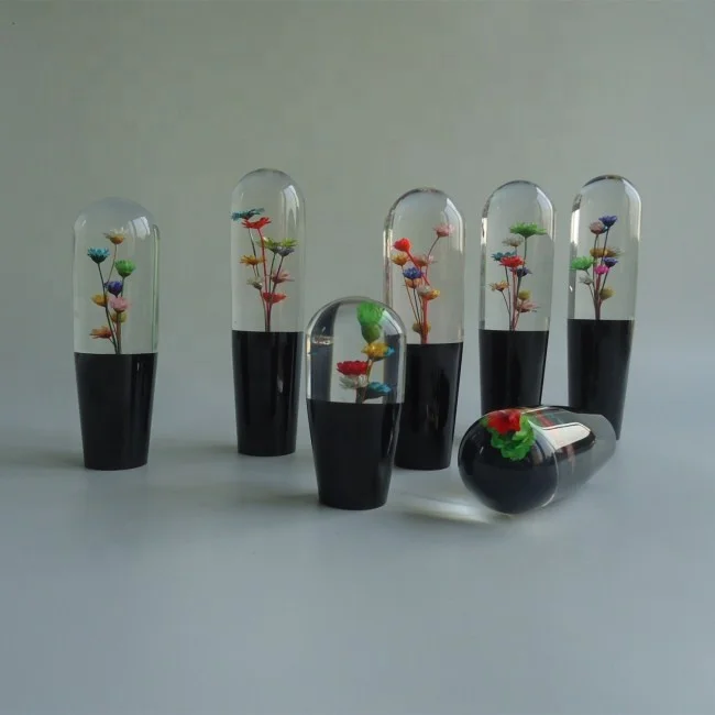 Universal Interior Flower Shift Knob JDM VIP M8x1.25 M10x1.5 M12x1.25 Smooth M/T A/T Manual Automatic Stick Shift knob