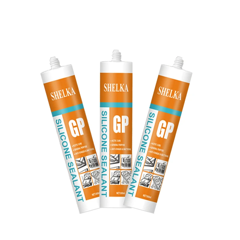General purpose 1200 transparent acetic silicone sealant