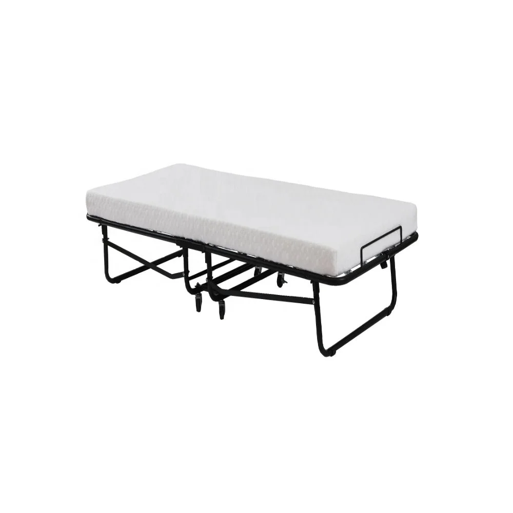 Sleep Master Traveler Folding Frame Twin Guest Bed with mattress Z05